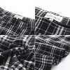 Women Plus Size Casual Mini Skater Skirt Elastic Lining High Waist Basic Flared Skorts Pleated with Pocket